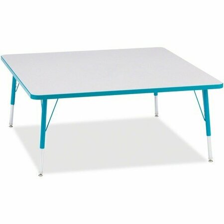JONTI-CRAFT TABLE, SQUARE, 48X48, GY/TL JNT6418JCE005